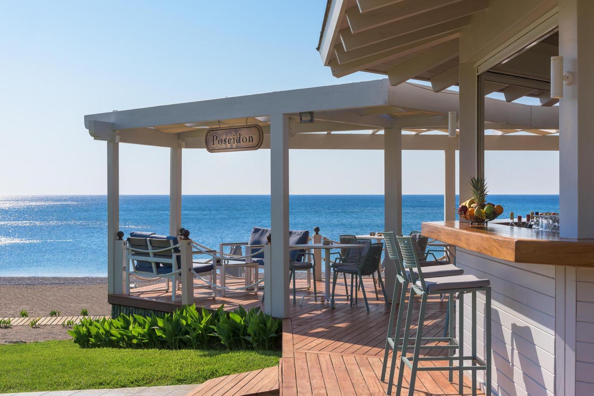 Rodos Palladium Leisure&Wellness Kallithéa Esterno foto Beach bar in Greece