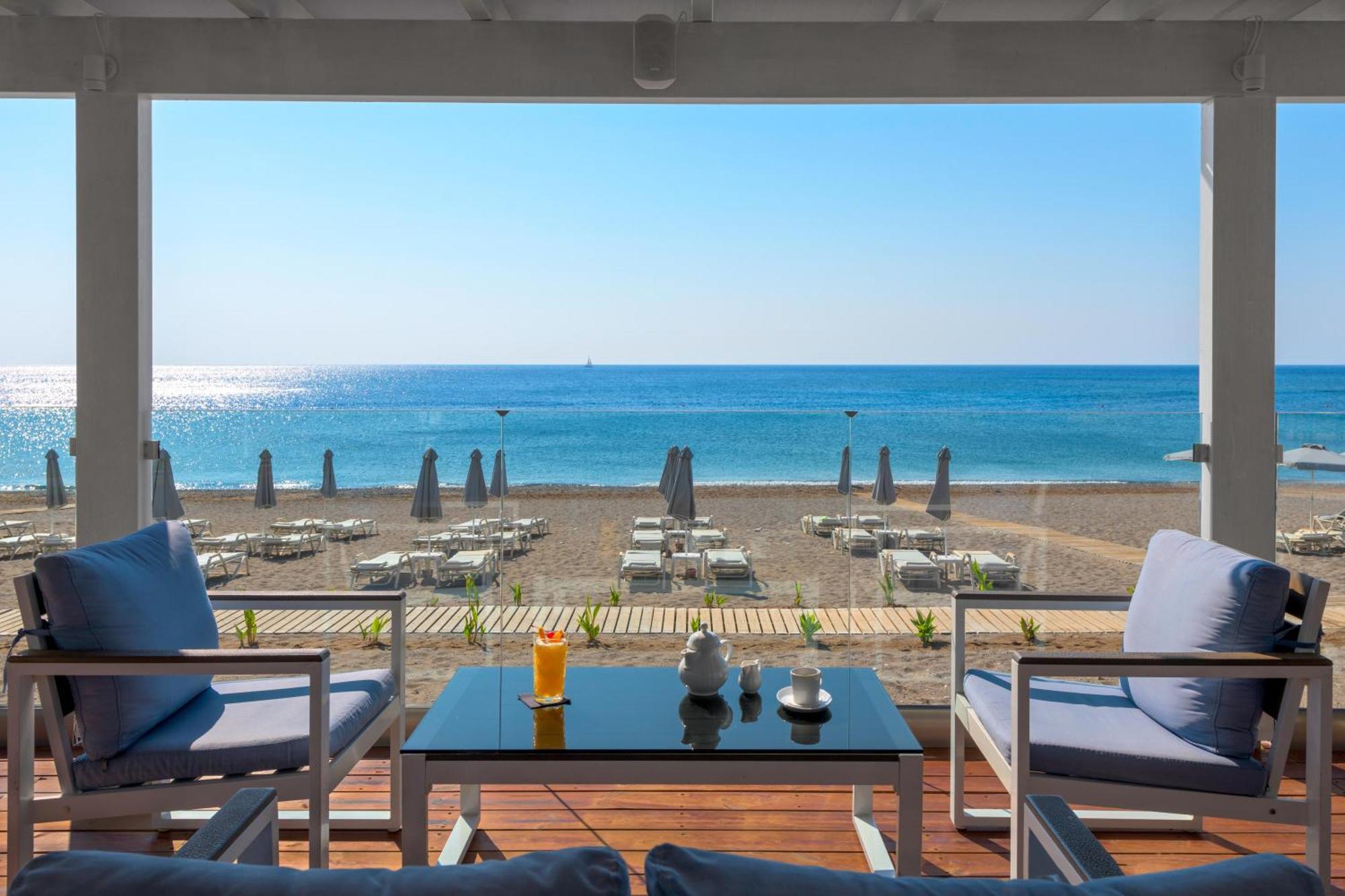 Rodos Palladium Leisure&Wellness Kallithéa Esterno foto Beach at the Grand Resort