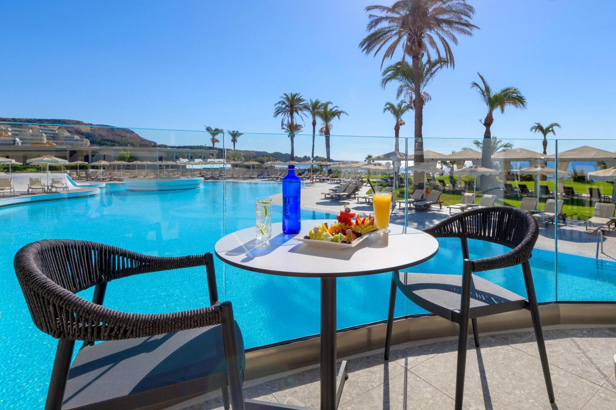 Rodos Palladium Leisure&Wellness Kallithéa Esterno foto Pool at the hotel