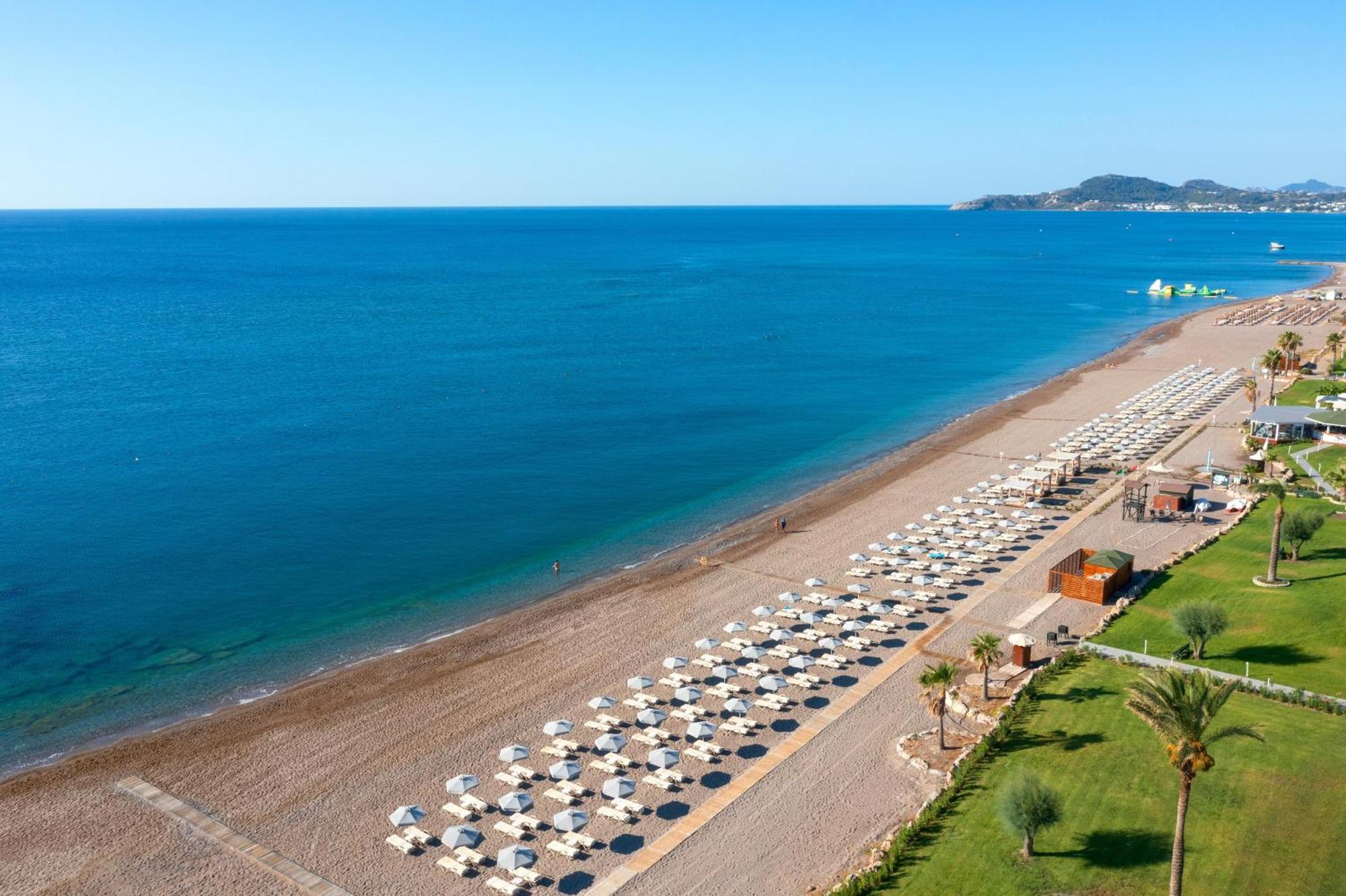Rodos Palladium Leisure&Wellness Kallithéa Esterno foto Ladies Beach