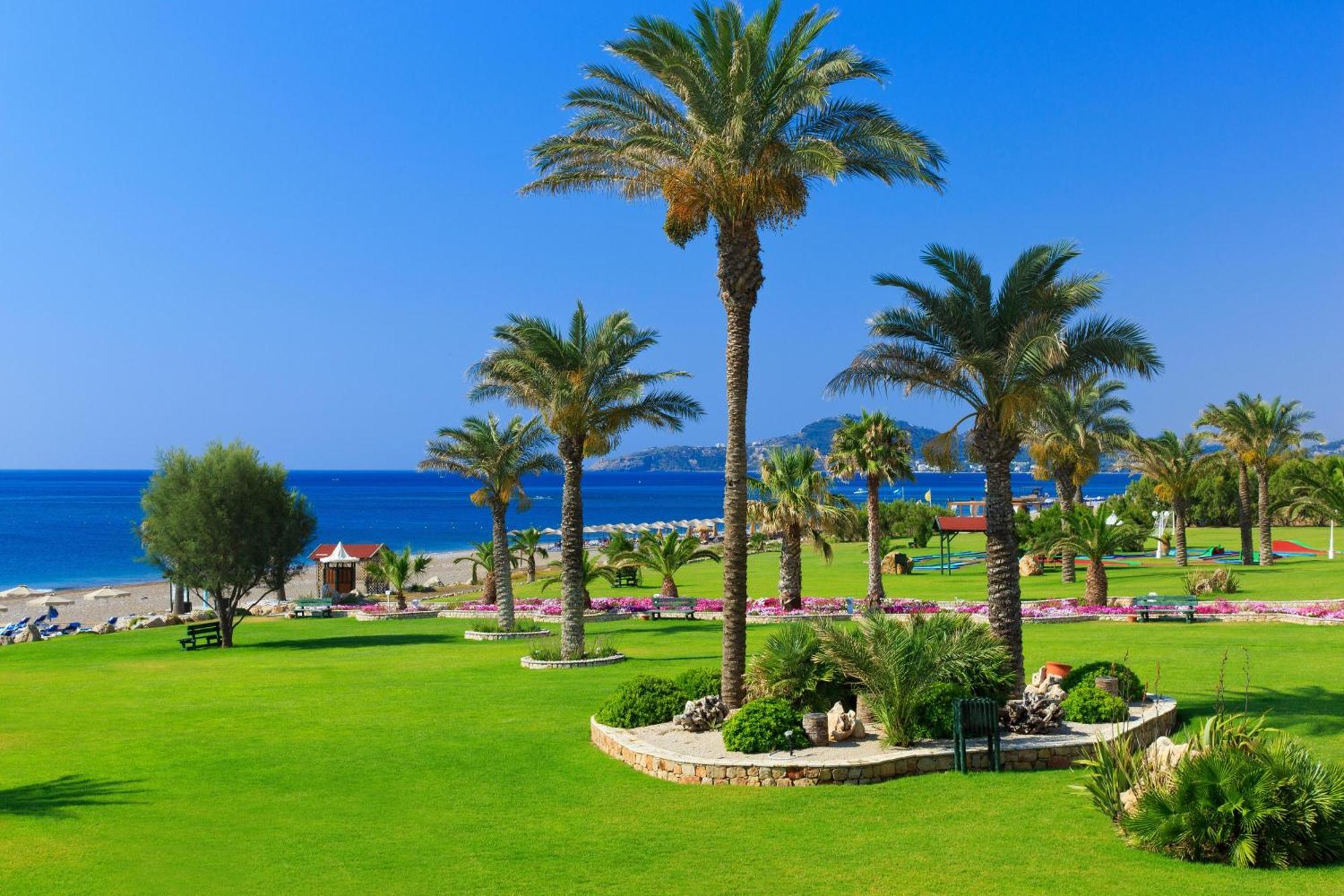 Rodos Palladium Leisure&Wellness Kallithéa Esterno foto Ladies Beach