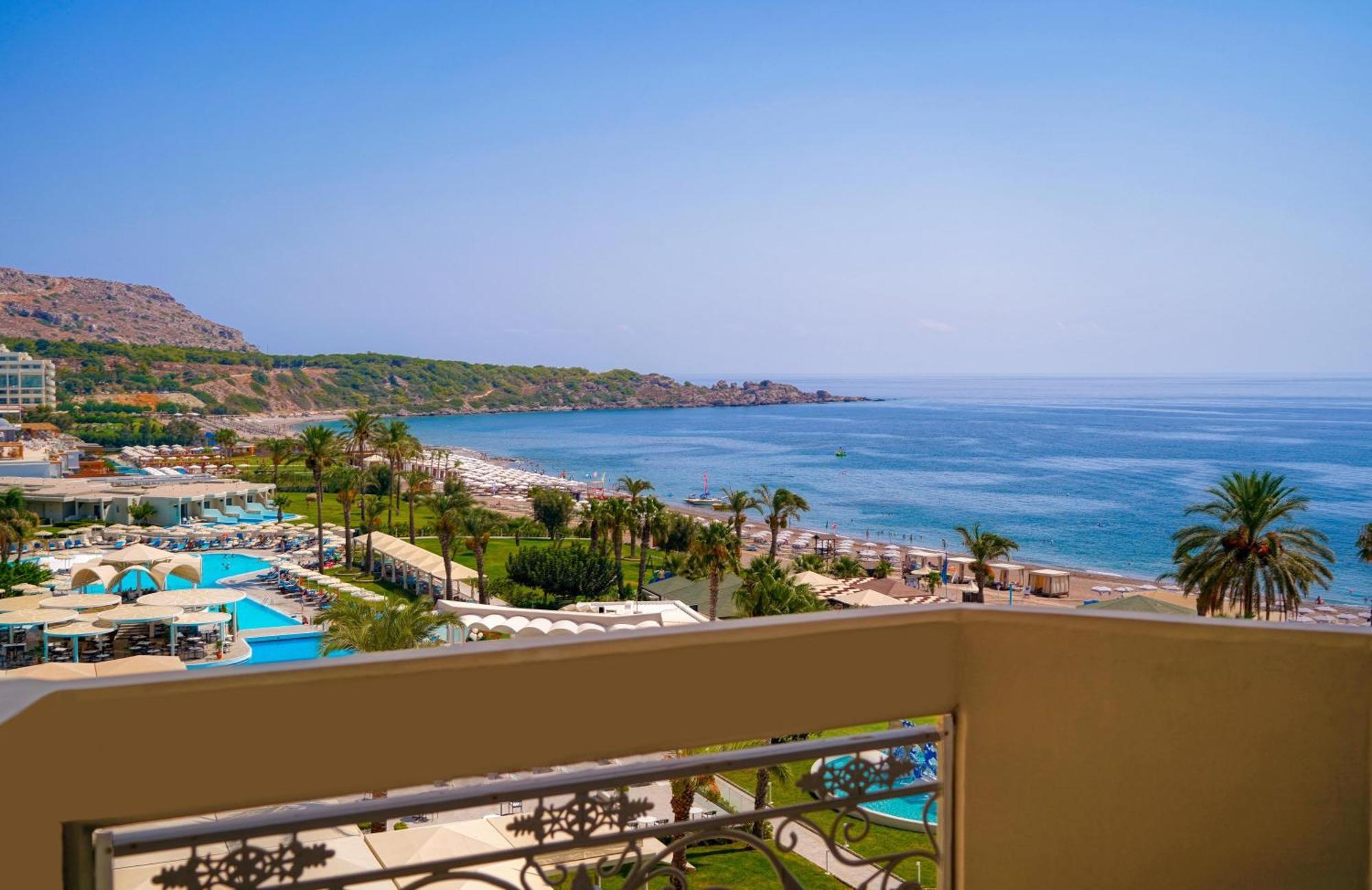 Rodos Palladium Leisure&Wellness Kallithéa Esterno foto View of the bay